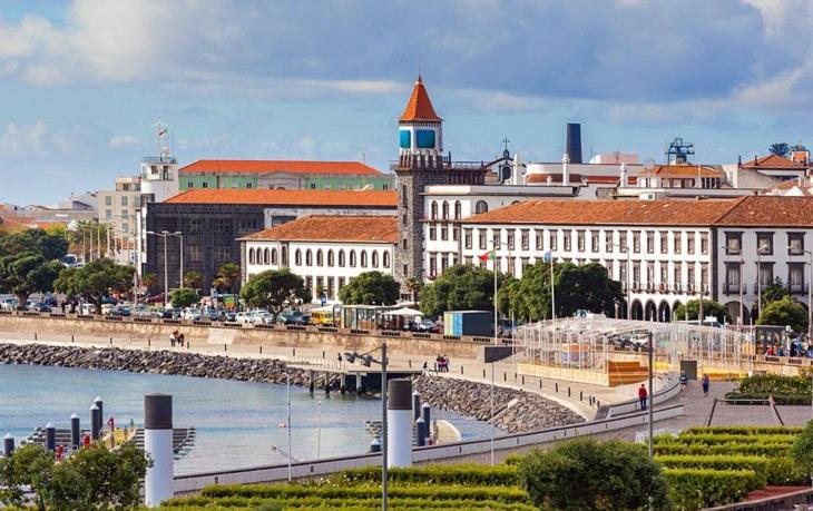 Ferienwohnung Apartamento Oceanus Ponta Delgada Exterior foto